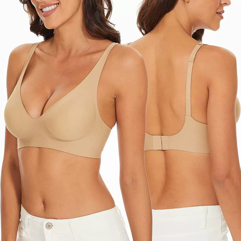 Sexy Seamless Jelly Bra S-4XL  - Rugged Sport Strap ulasan dan harga