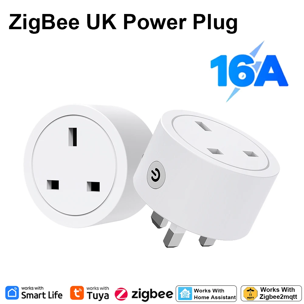 Zigbee Smart Plug 16A UK Socke - Smart Accessories ulasan dan harga