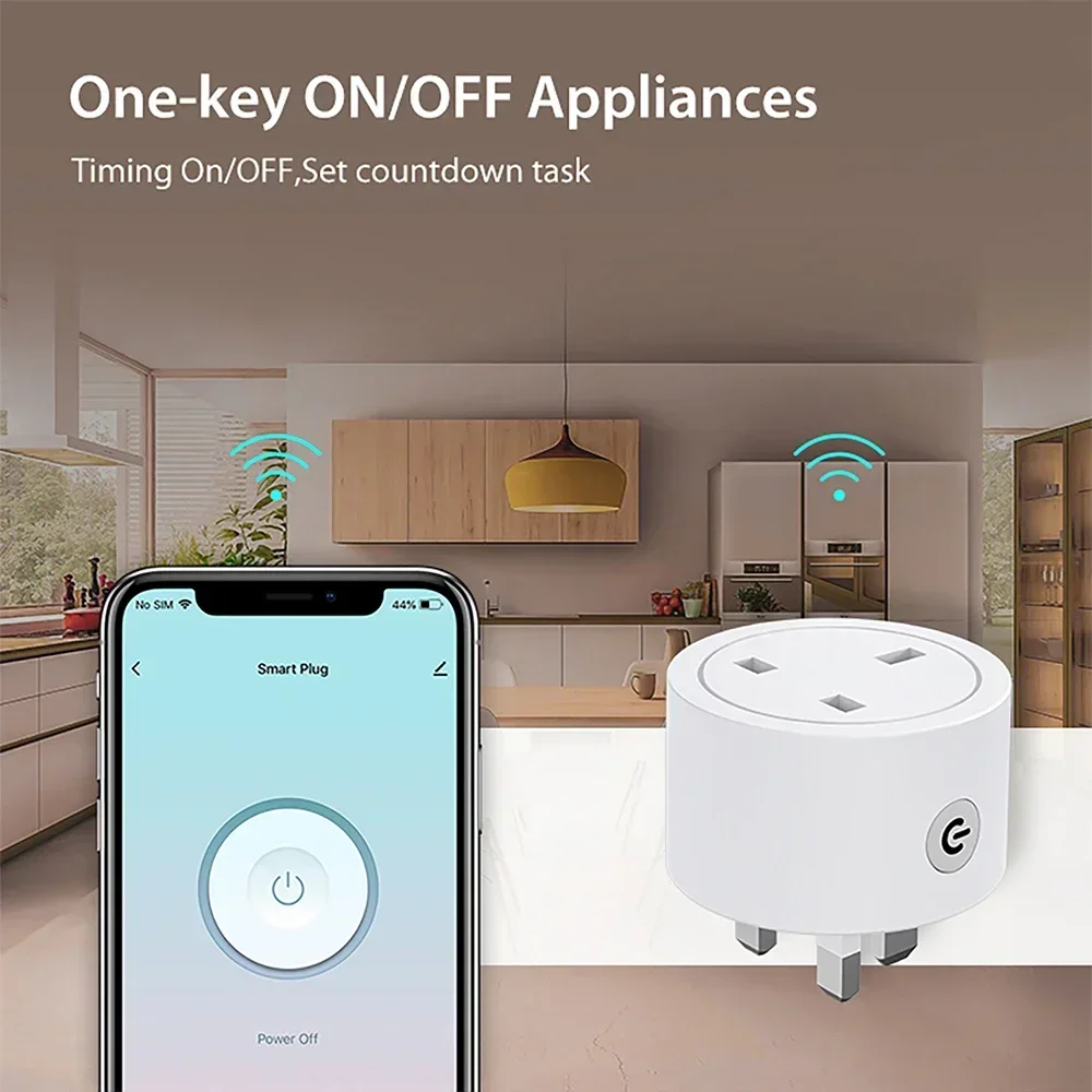 Zigbee Smart Plug 16A UK Socke - Smart Accessories ulasan dan harga