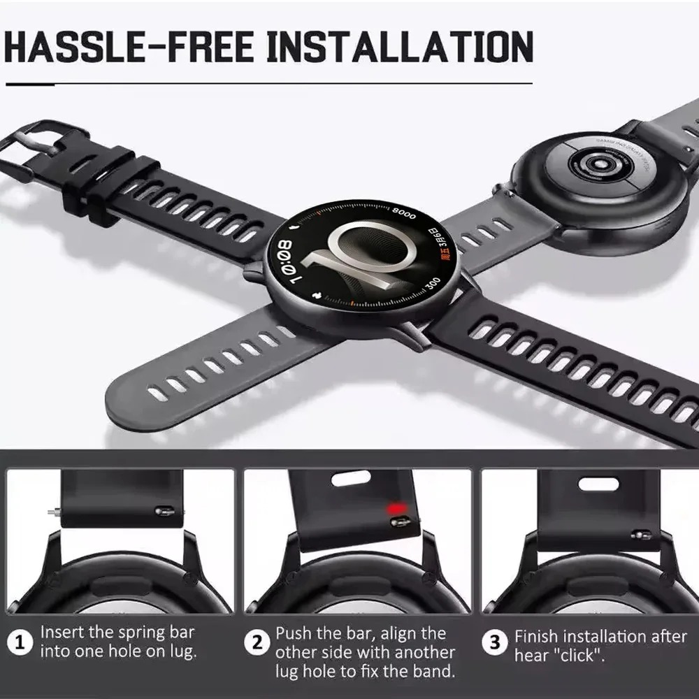 20mm 22mm Silicone Strap for O - Smartwatch X2 ulasan dan harga