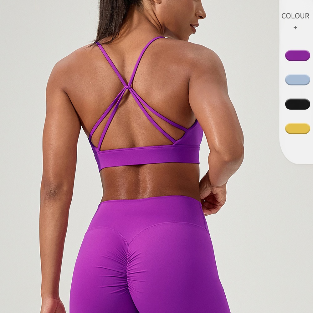 Women's Sexy Yoga Bra Cross St - Rugged Sport Strap ulasan dan harga