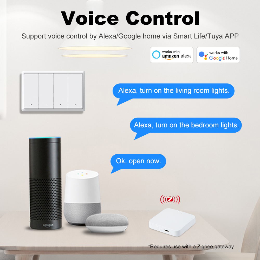 MANHOT ZigBee3.0 Smart Switch  - Smart Accessories ulasan dan harga